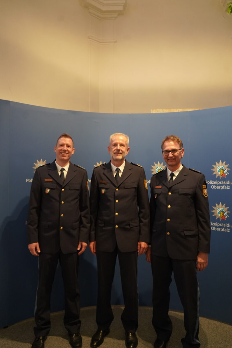 Amann übernimmt Polizeiinspektion in Schwandorf