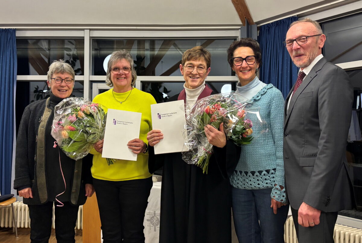 Dank für 25 Jahre Orgeldienst in Kemnath