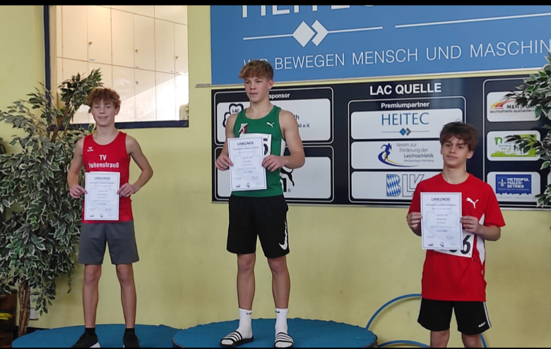 TV Vohenstrauß glänzt bei den Nordbayerischen Hallenmeisterschaften in Fürth