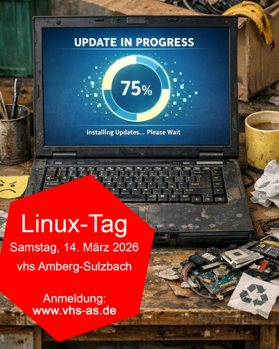 VHS rettet alte Rechner mit Linux in Sulzbach-Rosenberg